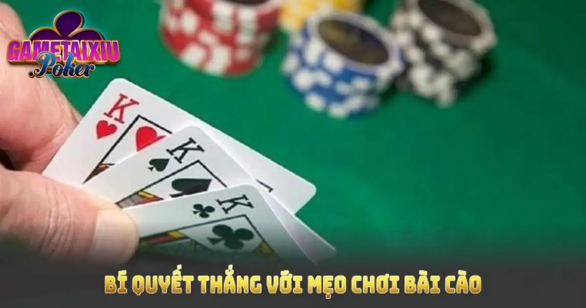 Kinh nghiệm chơi bài cào bất bại